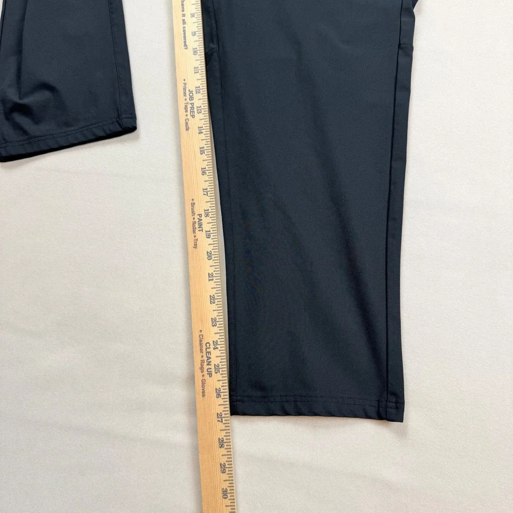 CRZ‎ YOGA Mens Golf Pants 36W Gray Technical Stretch Trousers Lightweight 1699